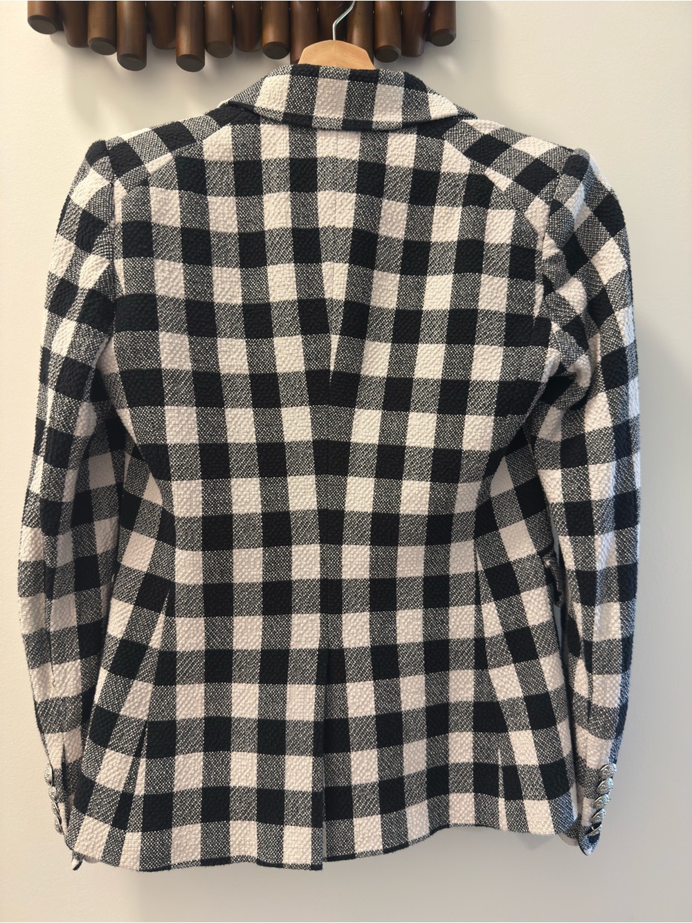 Veronica Beard Gingham Blazer - Picture 5 of 5